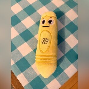 Baby First Color Crew Interactive Plush Yellow Crayon Hello I’m Yellow